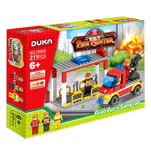 Ghép hình - Lính cứu hỏa