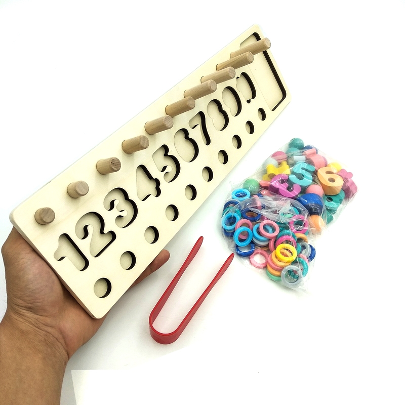 Thanh 3 hàng học chữ + số 0334