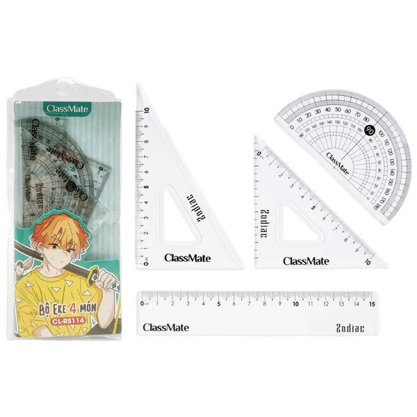 Bộ eke 4 món Zodiac CL-RS114(15cm)