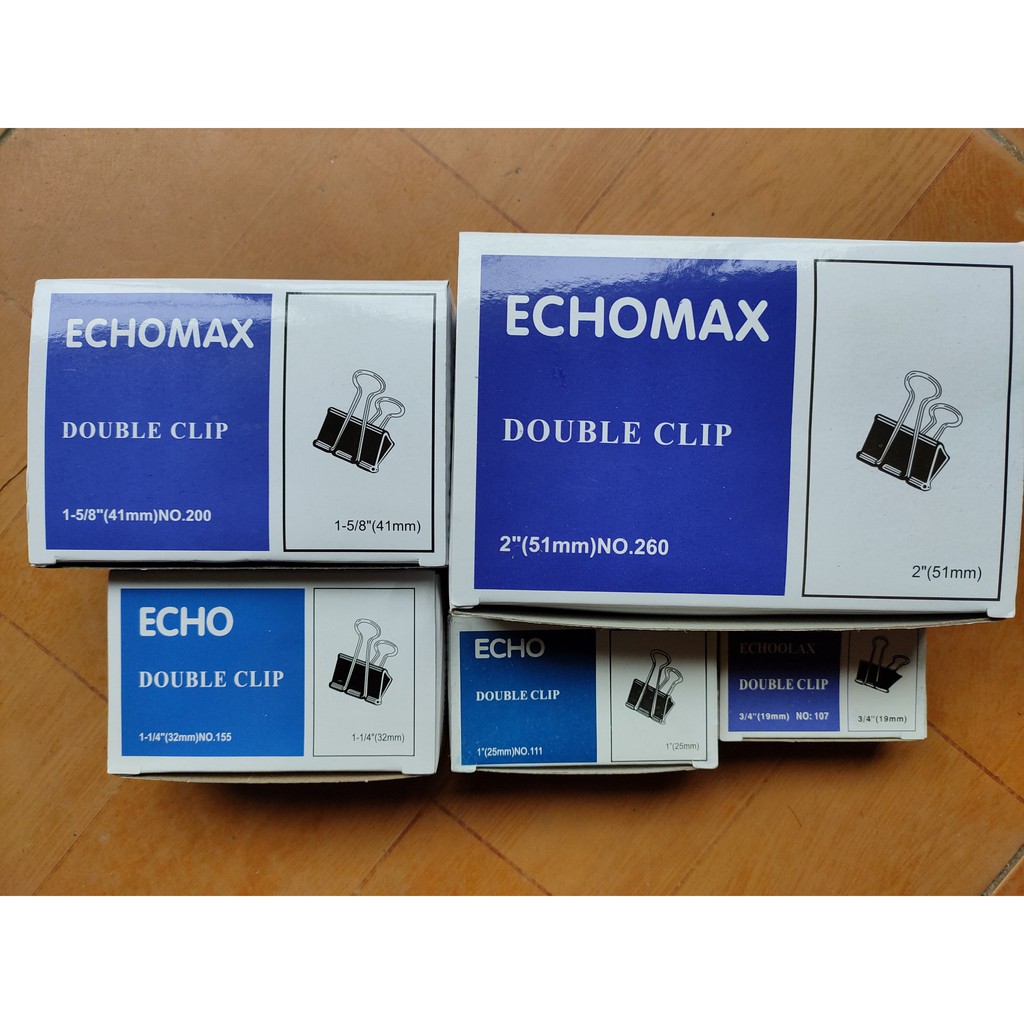 Kẹp sắt đen 41 mm ECHOMAX