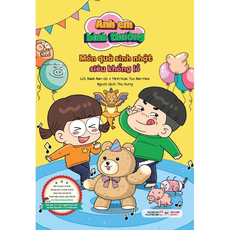 Món quà sinh nhật siêu khổng lồ - Anh em bình thường