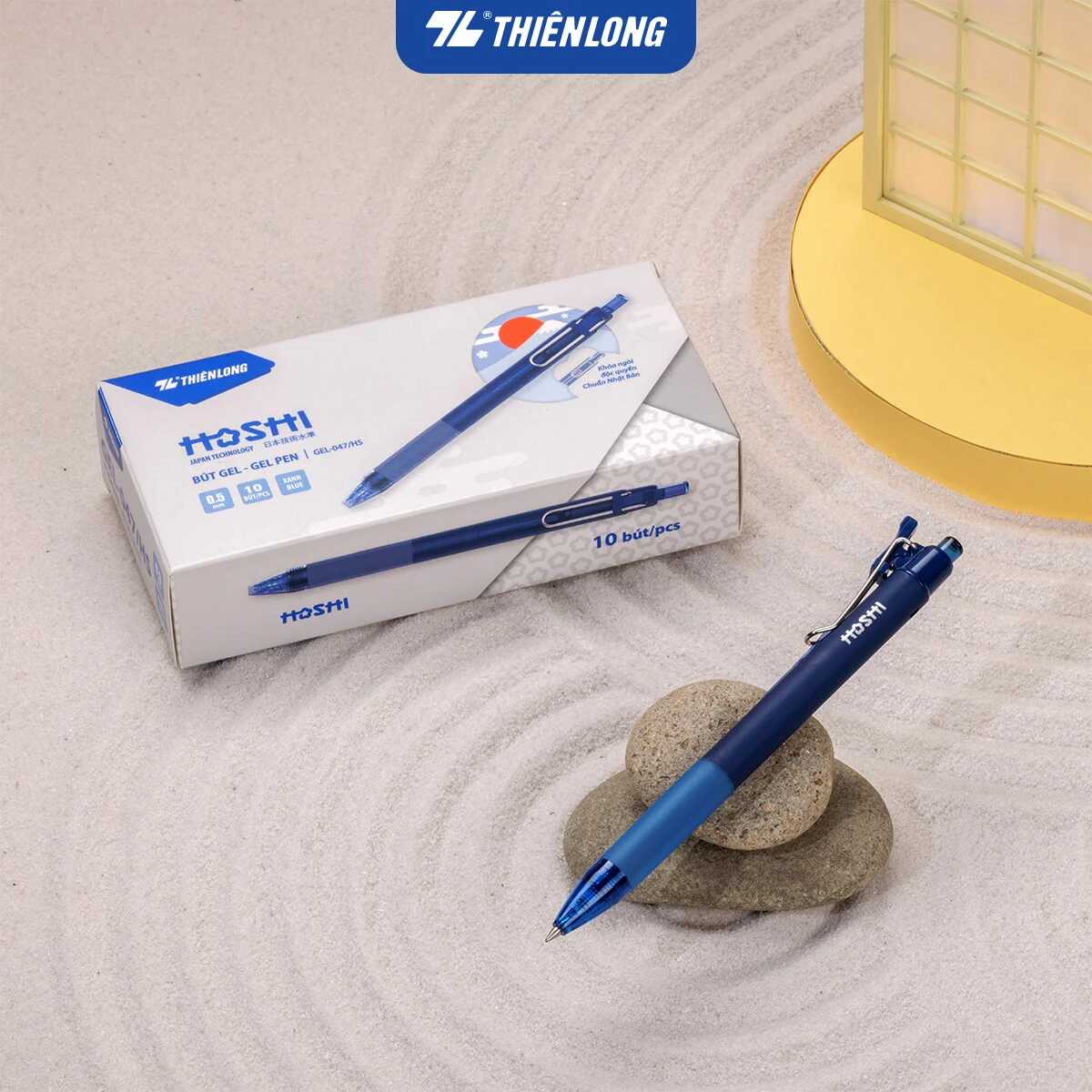 Bút gel GEL-047/HS xanh H10 (cái)