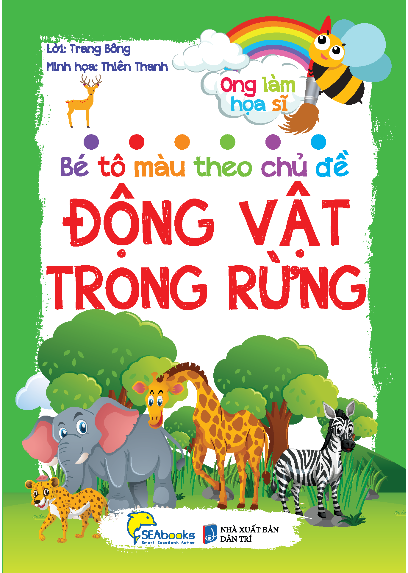 Bé tô màu theo CĐ: Động vật trong rừng