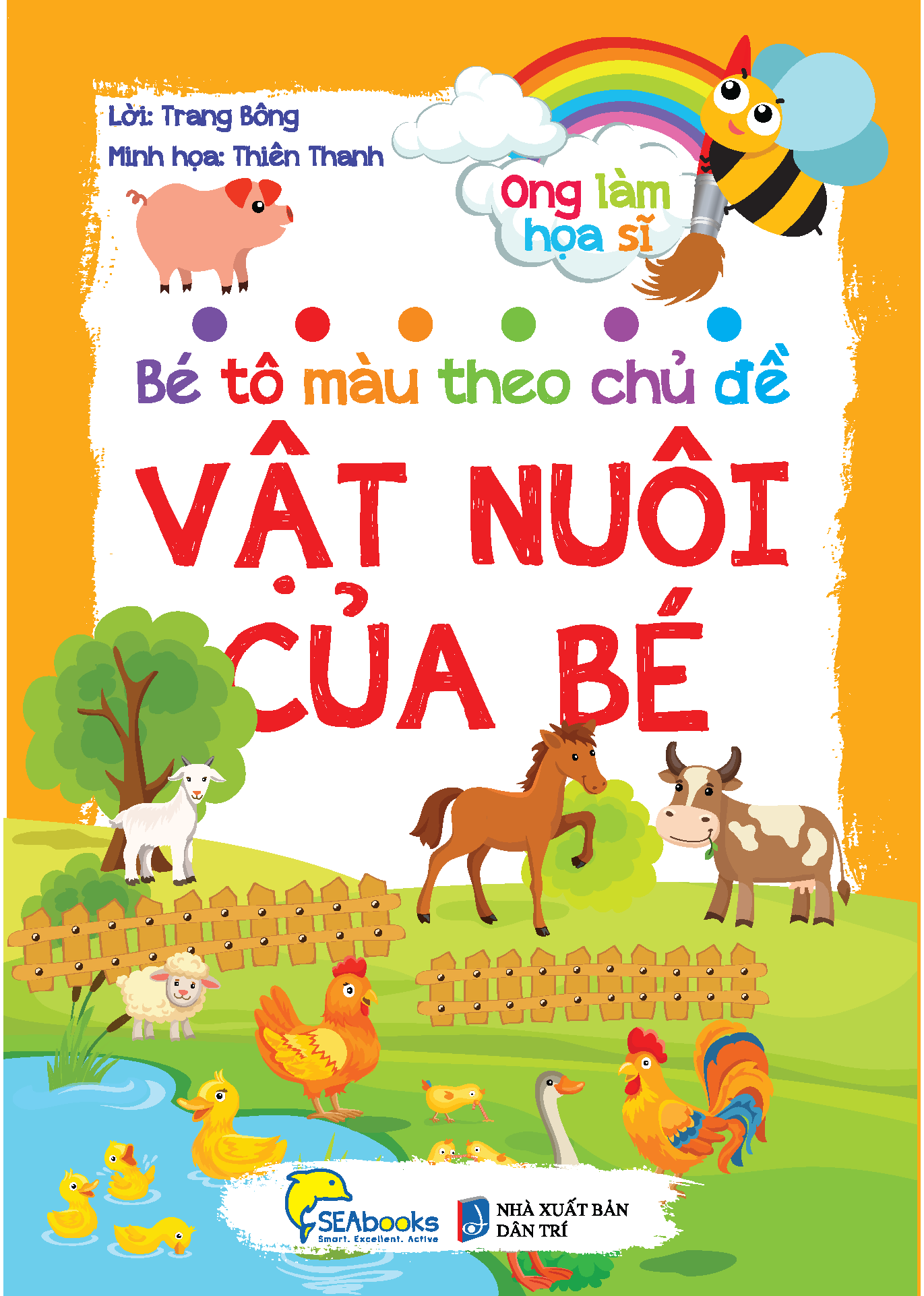 Bé tô màu theo CĐ: Vật nuôi của bé
