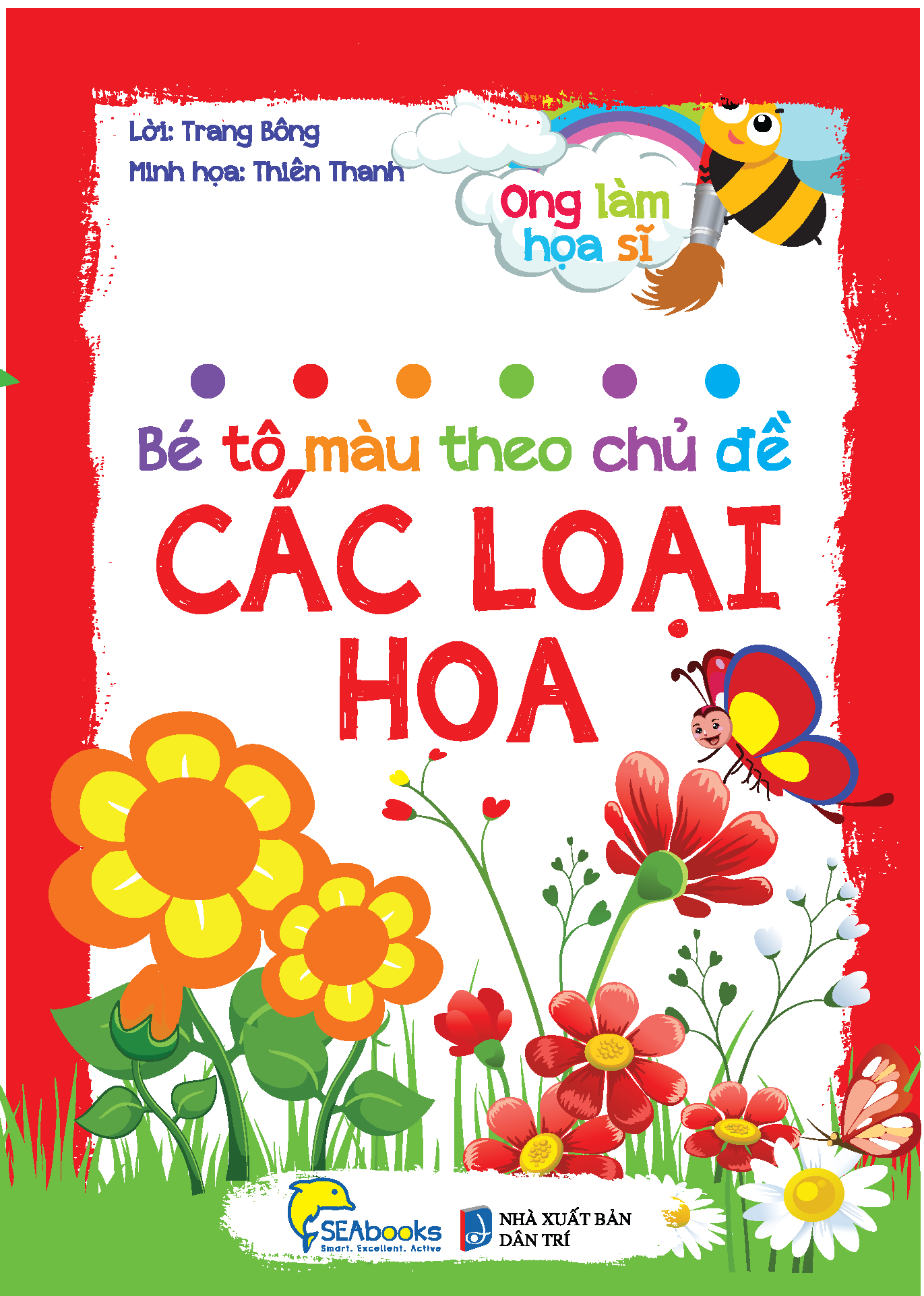 Bé tô màu theo CĐ: Các loại hoa