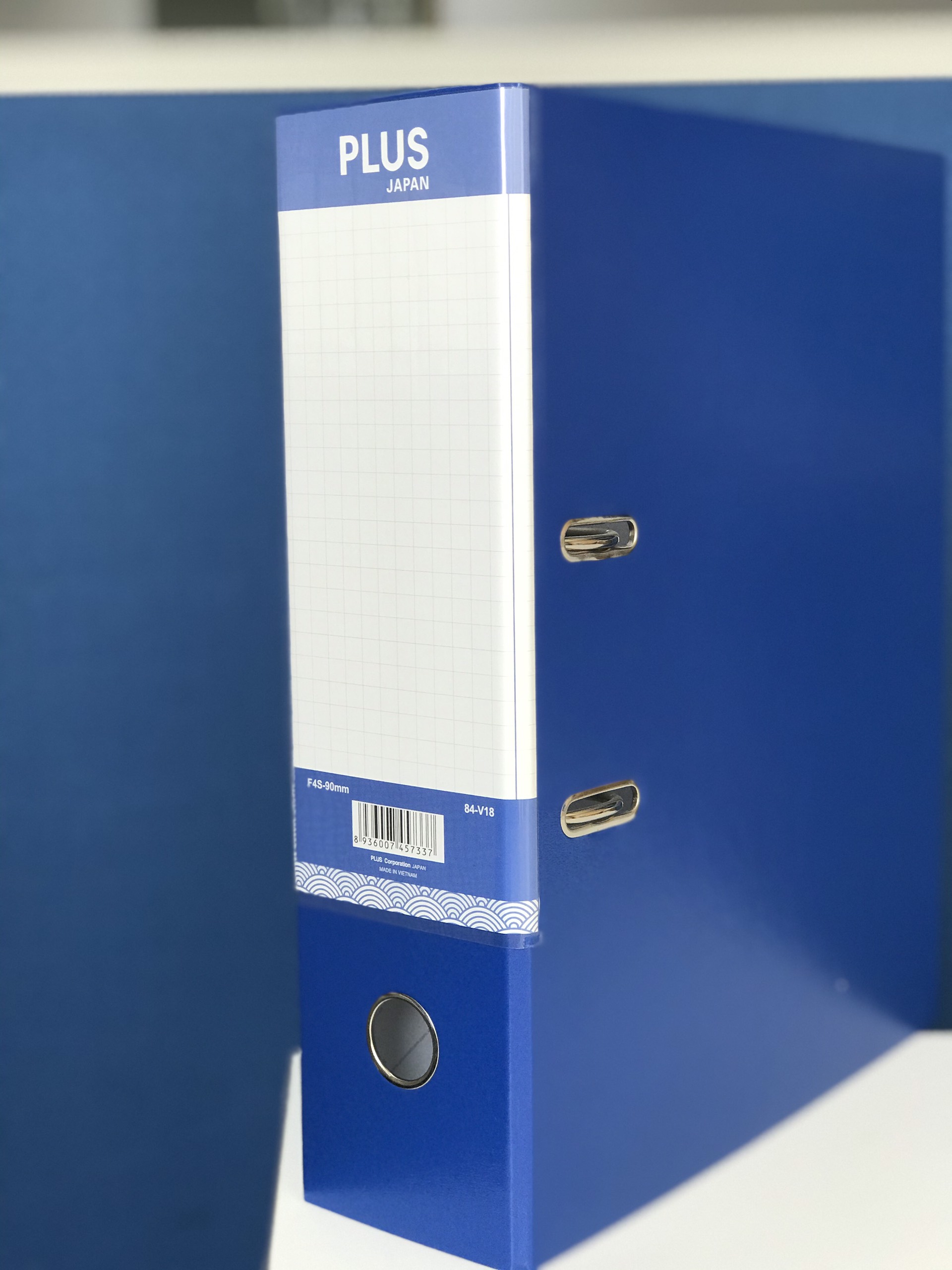 Bìa còng L.Arch F4 9cm xanh dương