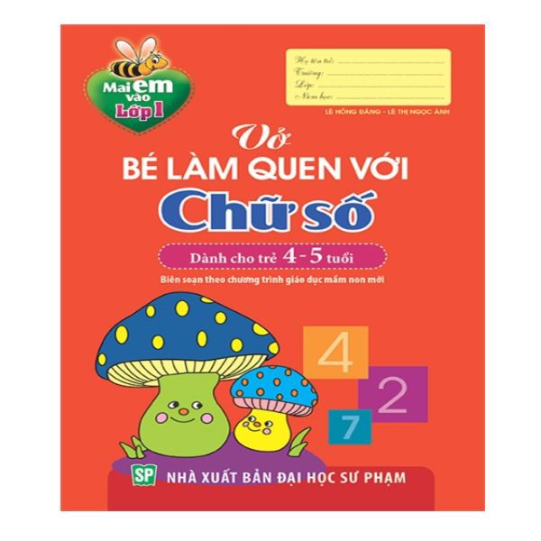 Bé làm quen với chữ số 4-5T