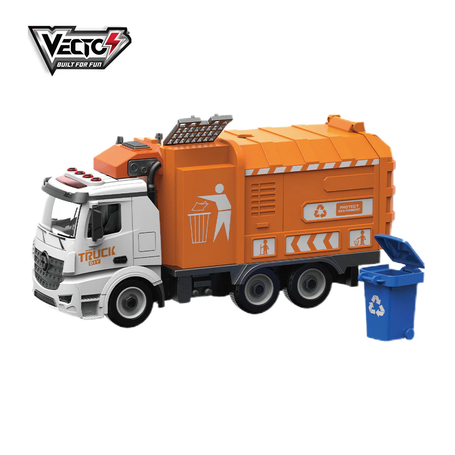 Đồ chơi lắp ráp VECTO DIY Xe thu gom rác