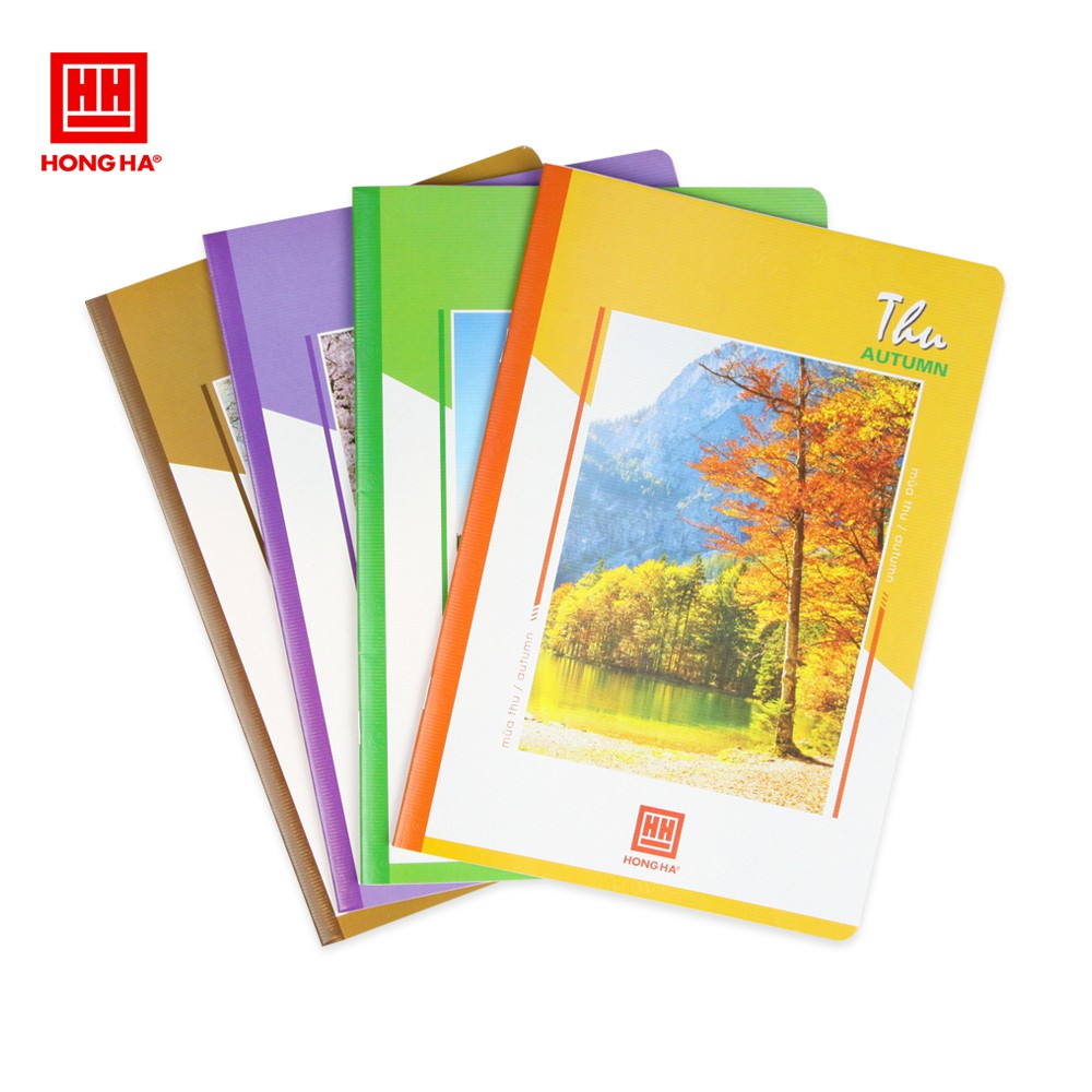 Vở kẻ ngang 72tr bốn mùa Hồng Hà