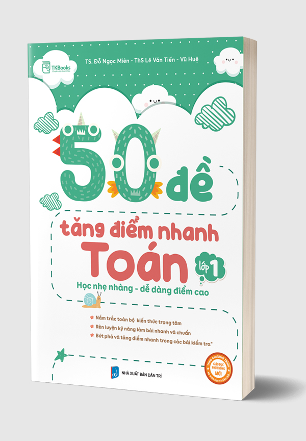 50 đề tăng điểm nhanh toán lớp 1