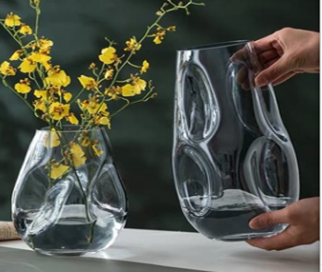 Bình hoa decor DCF04M Gray Size M