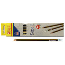 Bút chì 2B có tẩy Hồng Hà