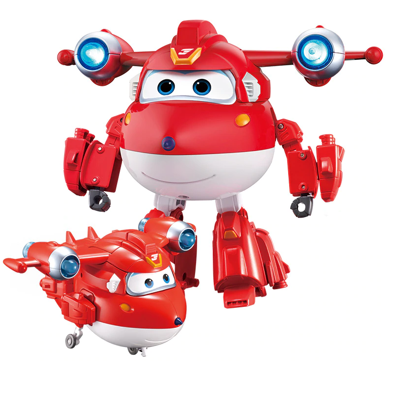 ROBOT BIẾN HÌNH CỠ LỚN CÓ ĐÈN VÀ ÂM THANH JETT SIÊU CẤP