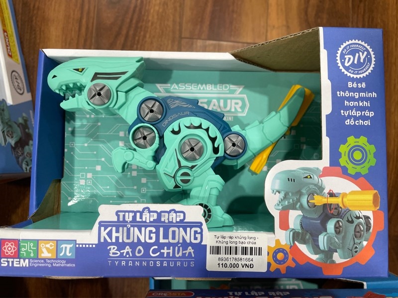 TỰ LẮP RÁP KHỦNG LONG KHỦNG LONG BẠO CHÚA DK81087