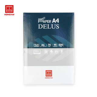 Giấy in A4 Hồng Hà DELUS