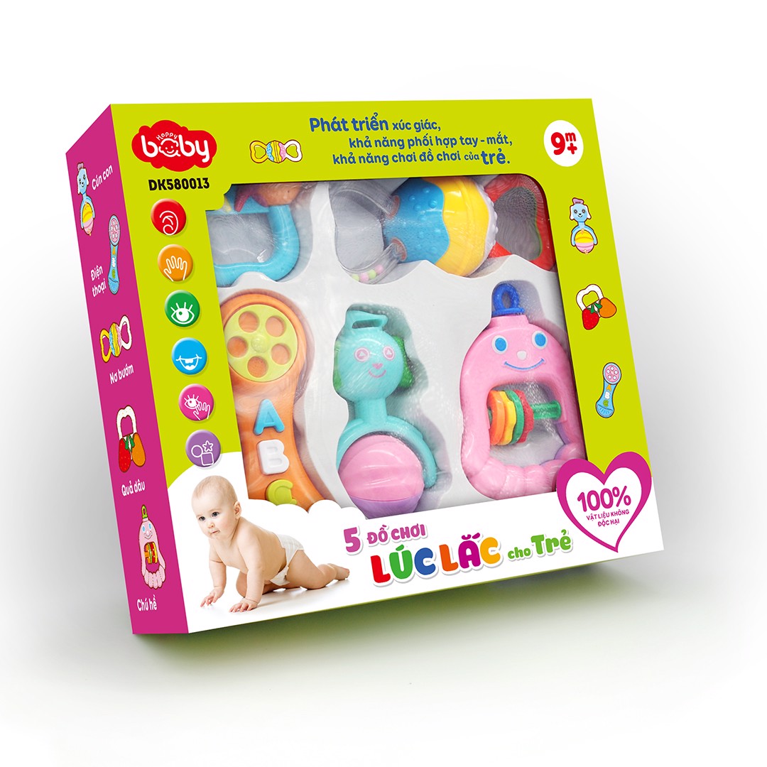 5 Đồ chơi lúc lắc cho trẻ