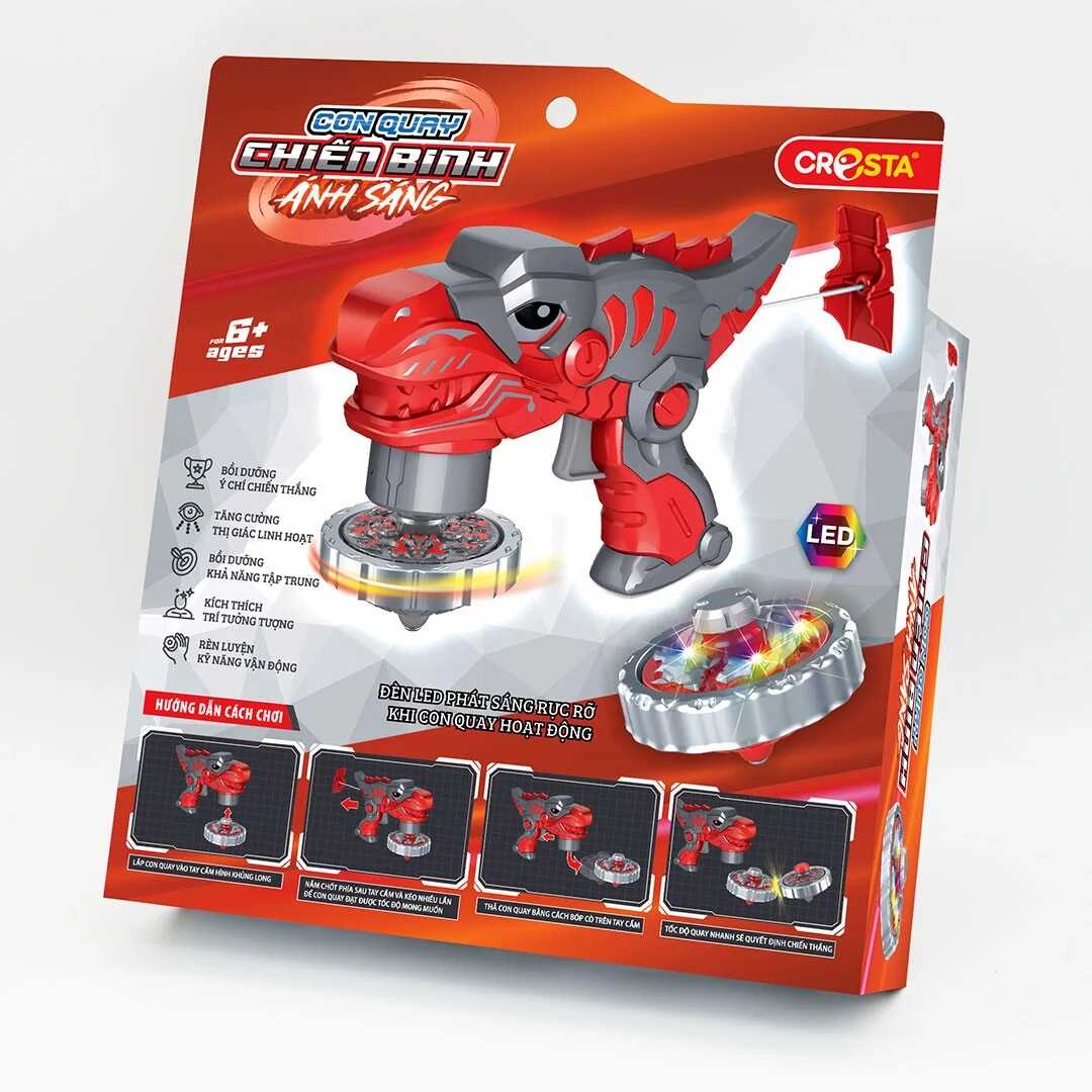 Con quay chiến binh ánh sáng : Khủng long đại chiến DK81127