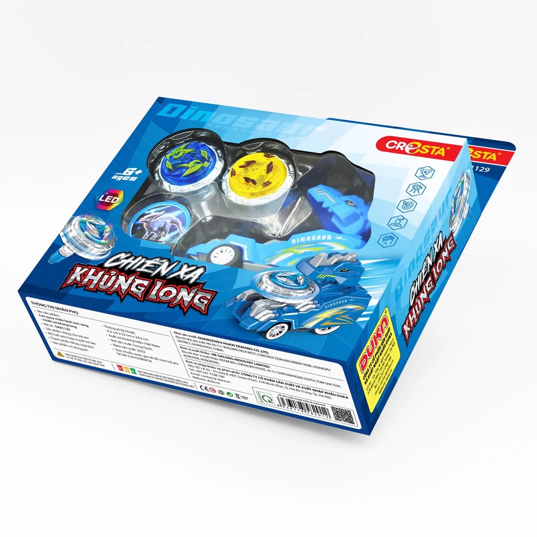 Con quay chiến binh ánh sáng : Chiến xa khủng long DK 81129