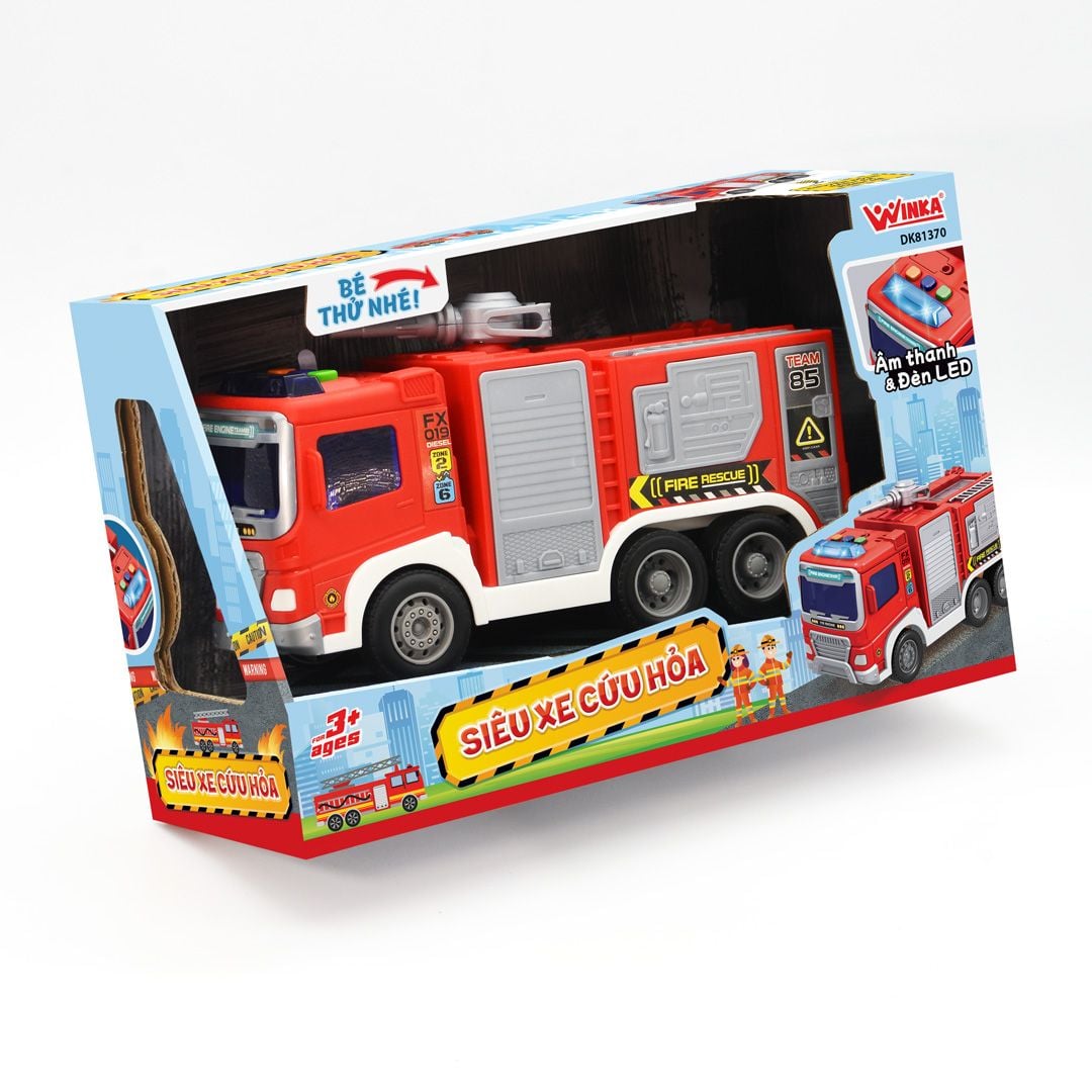 Siêu xe cứu hỏa DK81370