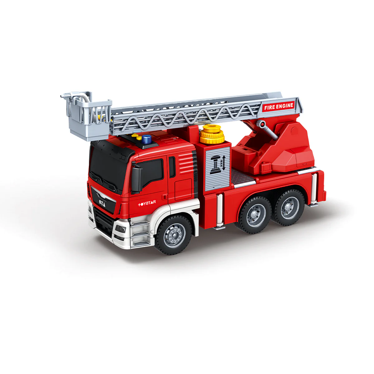 Đồ chơi Xe cứu hỏa mô hình có đèn và âm thanh