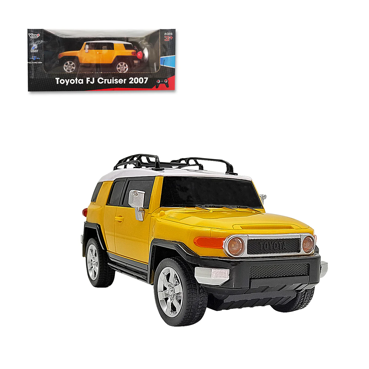 Đồ chơi xe Toyota FJ Cruiser điều khiển từ xa (Vàng)