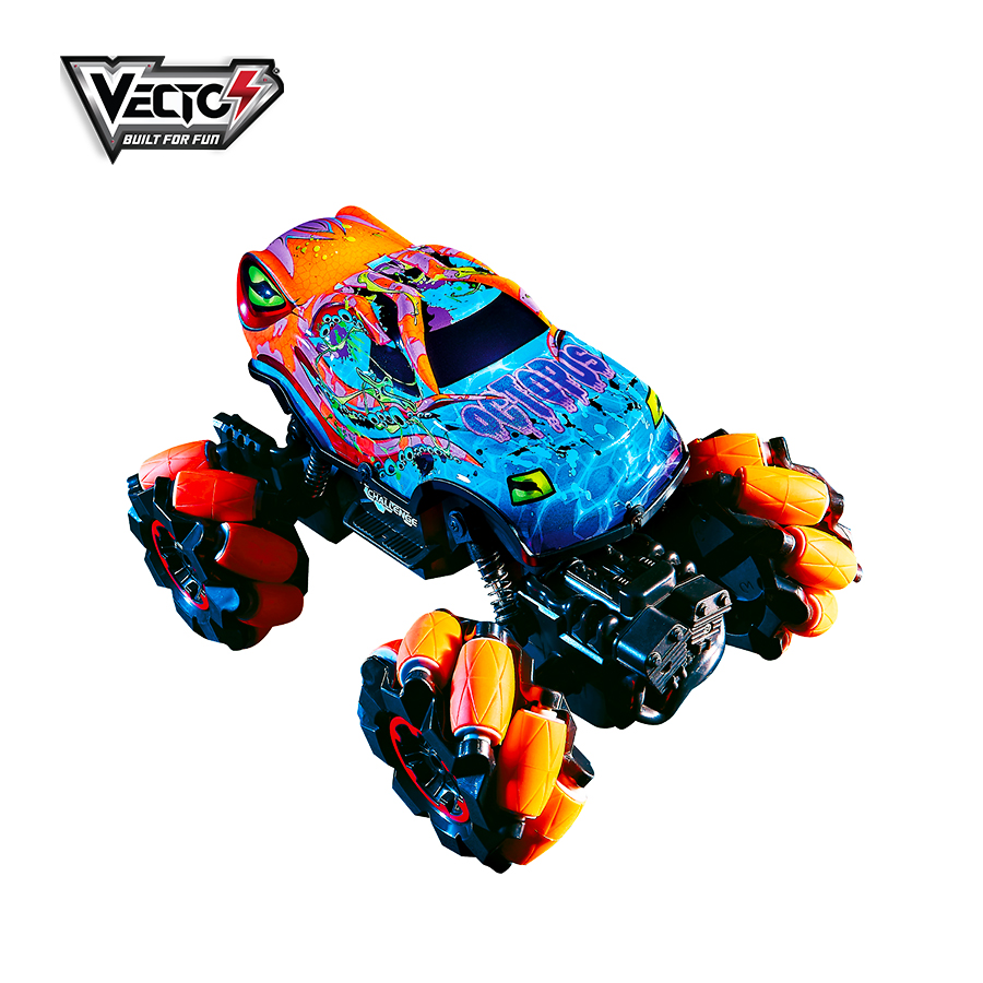 Đồ chơi xe Bạch tuộc vương bánh xe drift điều khiển từ xa