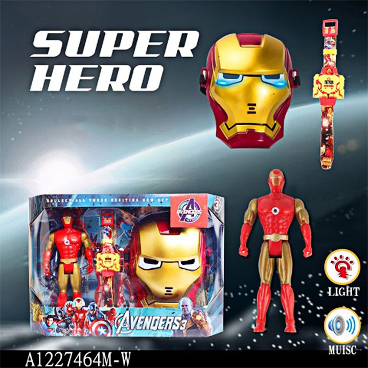 Đồ chơi mặt nạ siêu anh hùng Iron Man