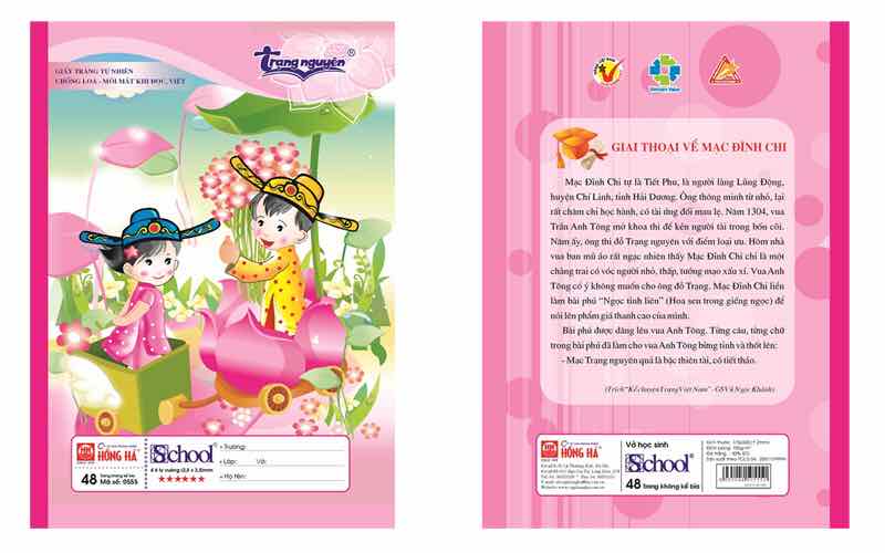 Vở 48tr 6 sao trạng nguyên Hồng Hà