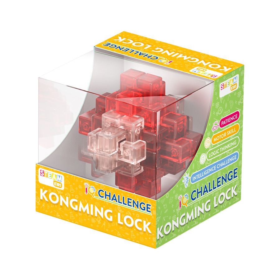 Đồ chơi hack não Khóa Khổng Minh hình Tic Tac Toe