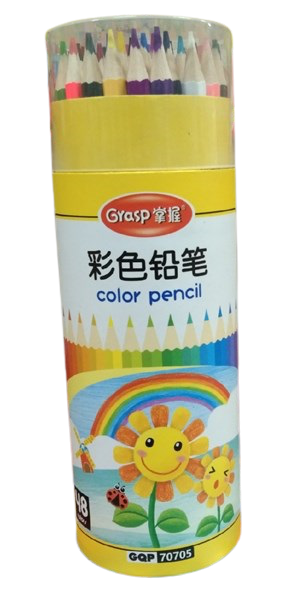 Chì màu ống tròn dài Grasp 48 màu