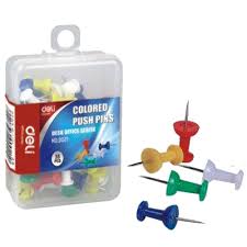 Ghim mũ nhựa màu Deli - 0021