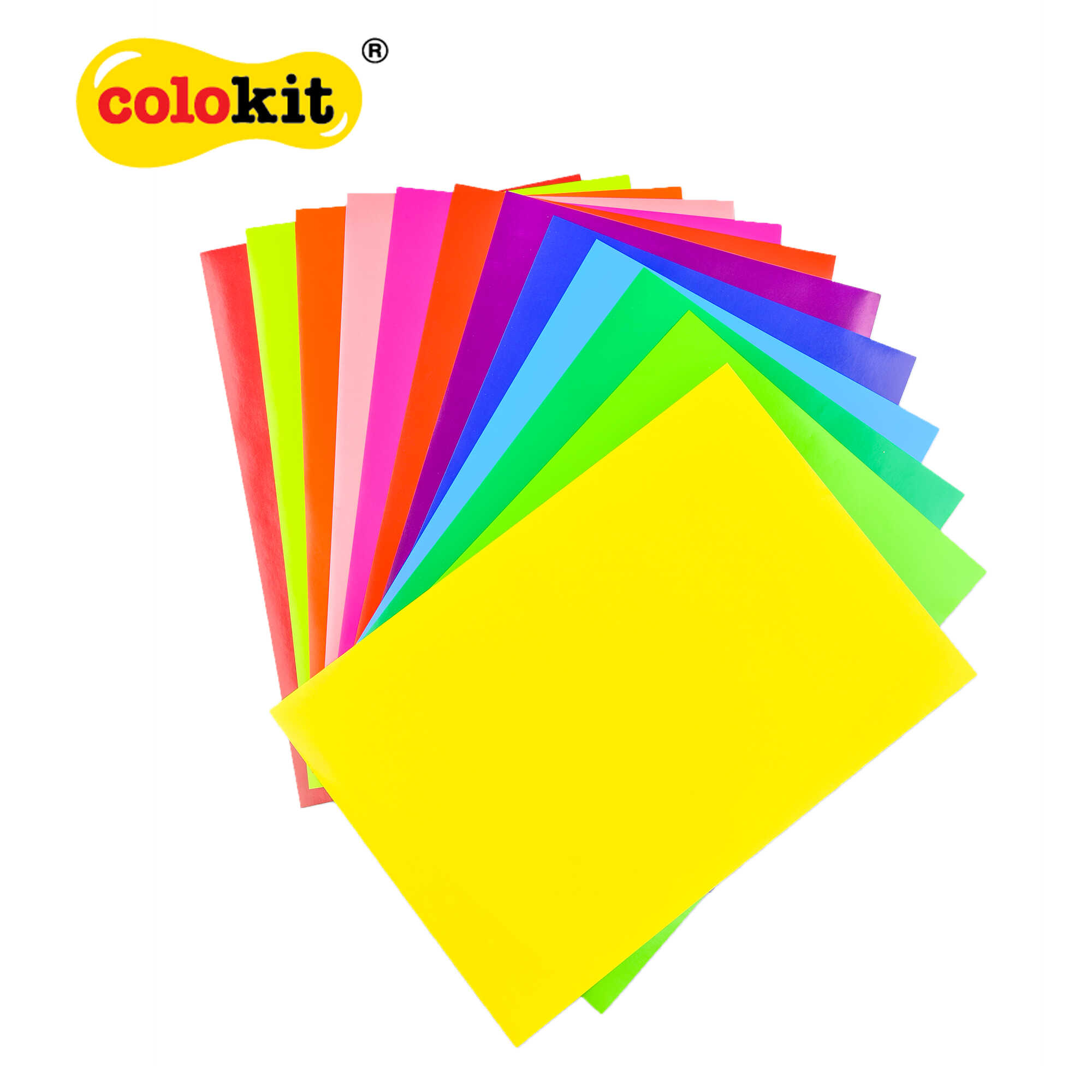 Giấy thủ công CTC-C006 12 màu khổ lớn