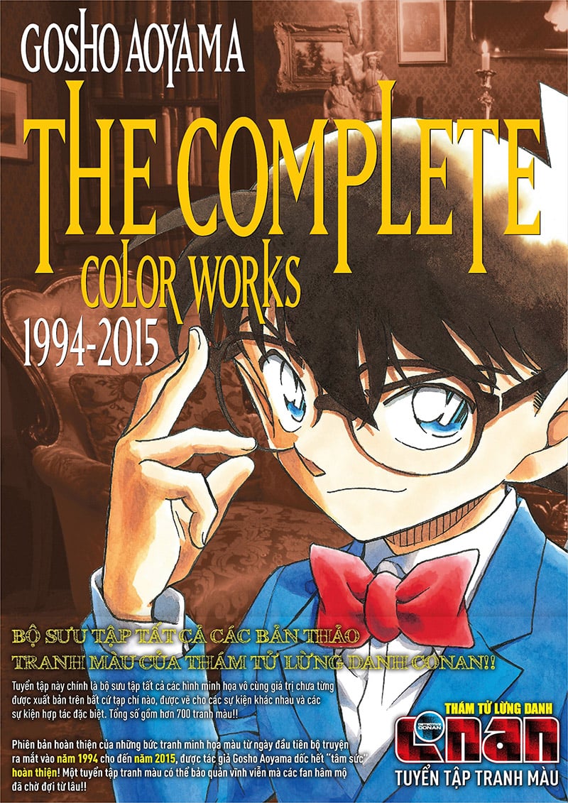 Thám tử lừng danh Conan- tuyển tập tranh màu: The Complete Color work 1994-2015
