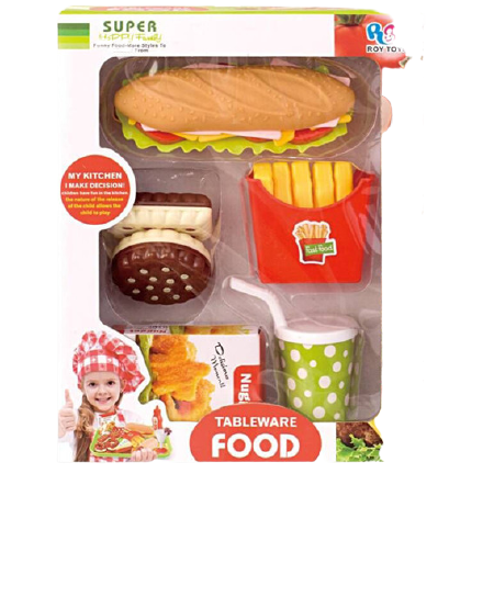 Bộ đồ chơi khoai tây chiên Humberger