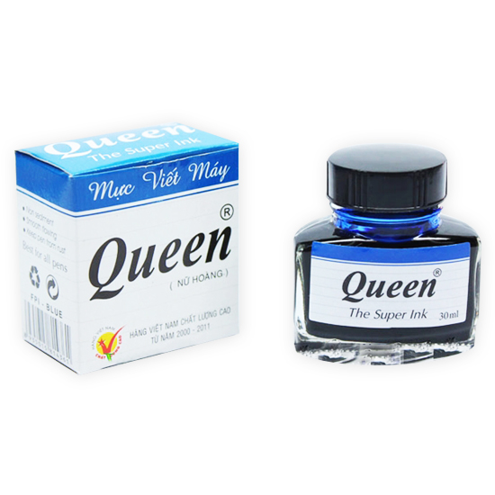 Mực Queen(Xanh, Tím, Đen)