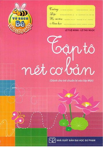 Tập tô nét cơ bản (hồng)