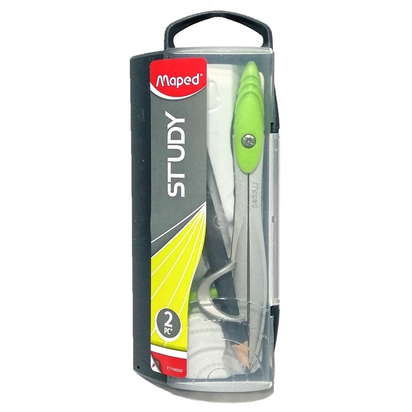 Compa kim loại chì gỗ 119410