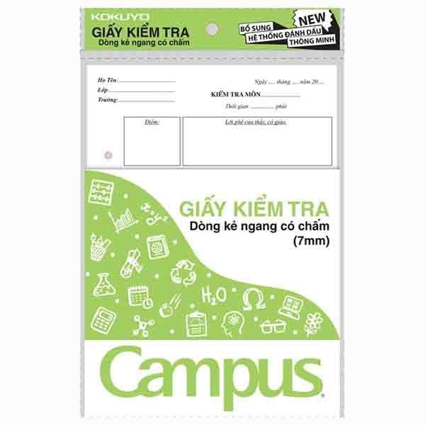 Giấy kiểm tra Campus có chấm