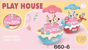 Đồ chơi hộp kem nhựa quay 660-6