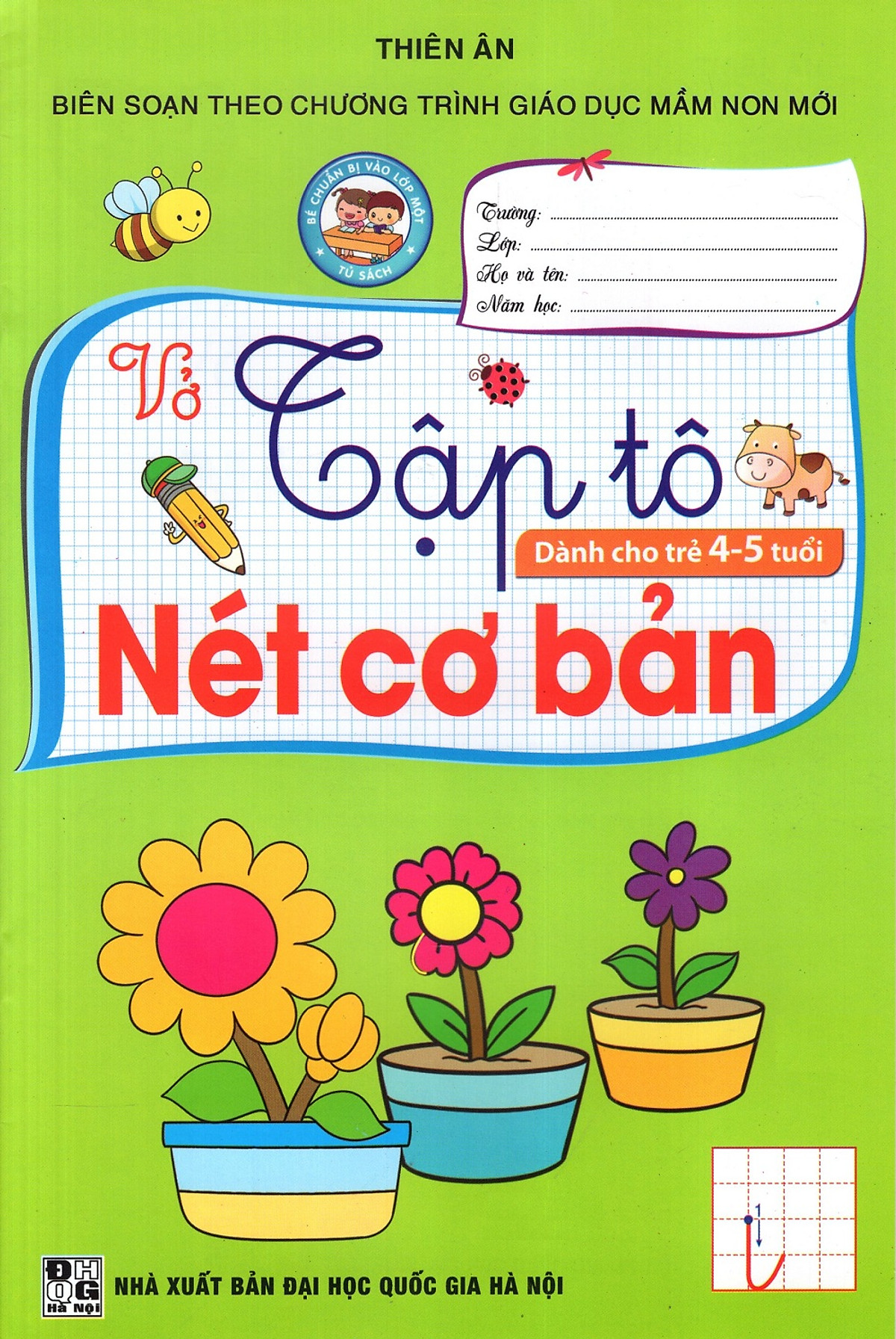 Tập viết nét cơ bản 4-5 tuổi