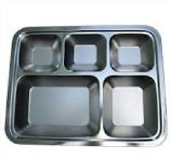 Khay cơm inox 5 ngăn