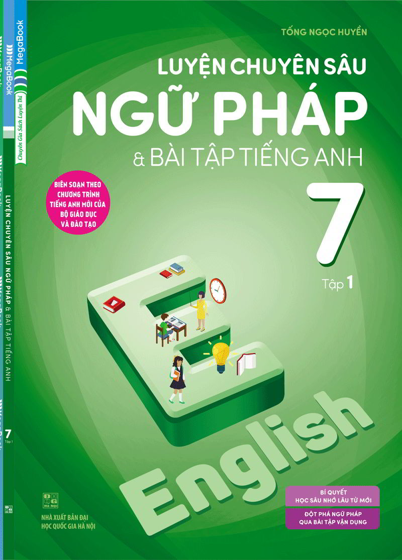 Luyện chuyên sâu NP & BT Tiếng anh 7/1 (Mới)(Hết Hàng)