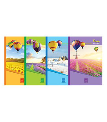 Vở kẻ ngang 200 trang bốn mùa Hồng Hà