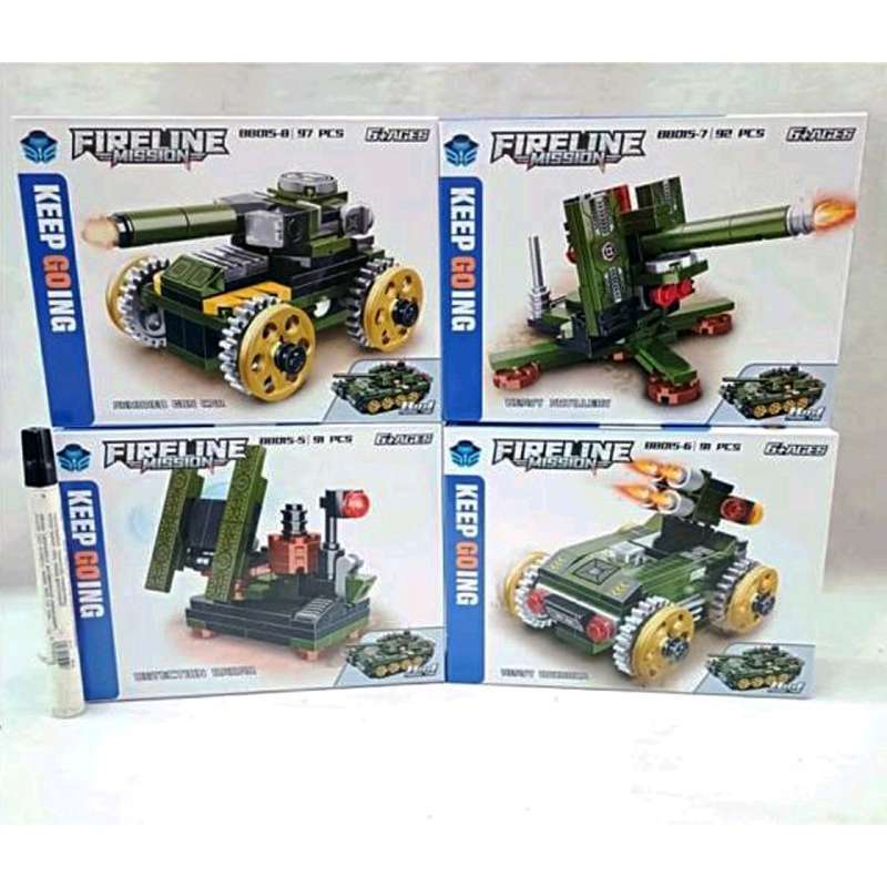 Bộ đồ chơi xe tăng biến hình bb015/192