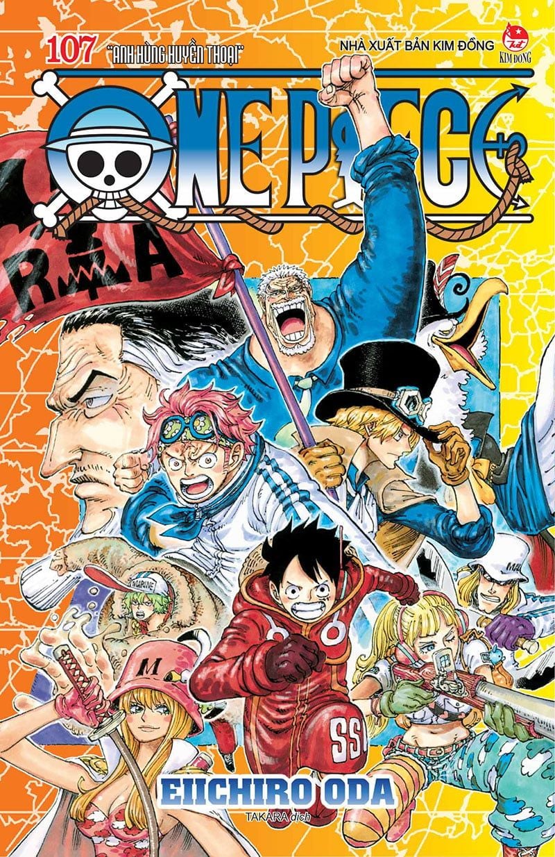 One piece-tập 107 (bản bìa gập)