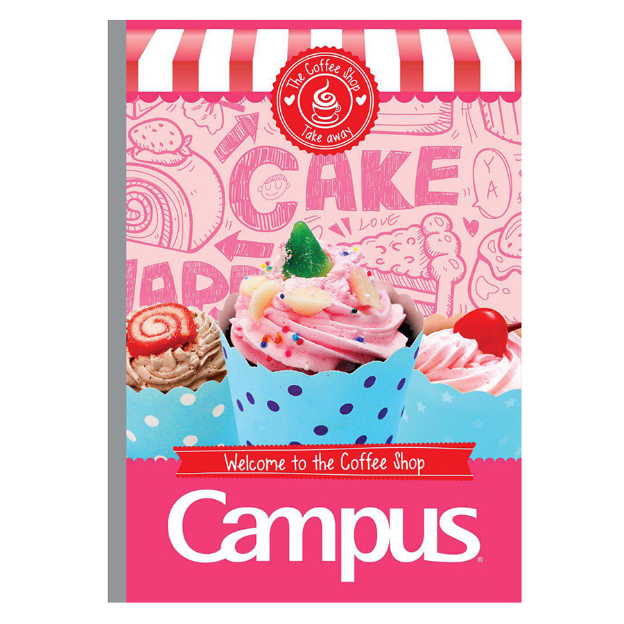 Vở campus Coffee Shop 80 trang
