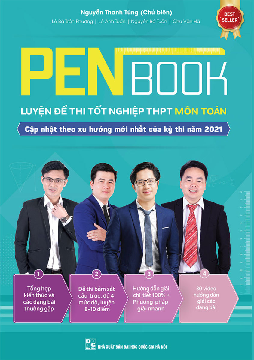 Penbook luyện đề thi THPT quốc gia môn Toán