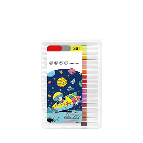 Bút dạ màu Acylic Marker GMM92204-36 màu