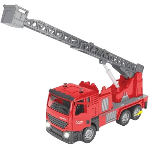Đồ chơi xe cứu hỏa mô hình có đèn và âm thanh