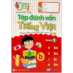 Tập đánh vần Tiếng Việt Quyển 1